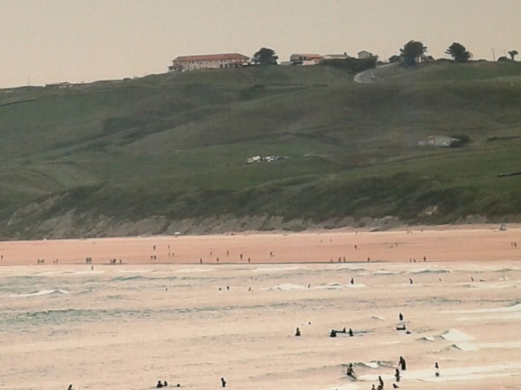 Playa y hotel